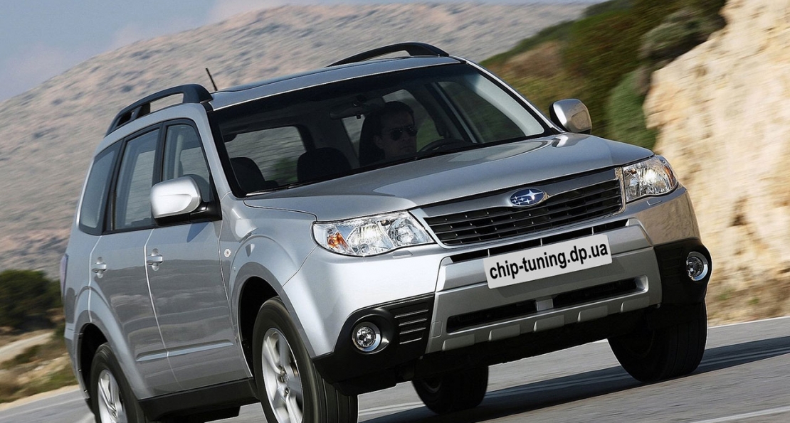 Чип тюнинг Subaru Forester DPF УПК off