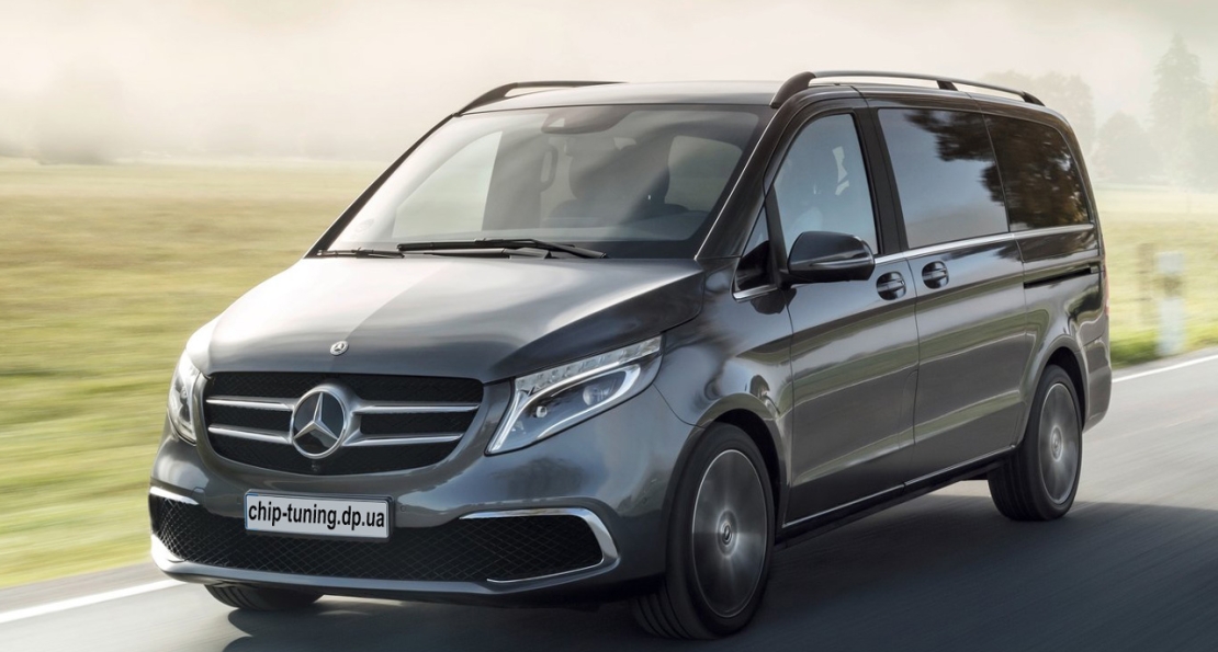 Чіп тюнінг двигателя Mercedes Benz V-Class