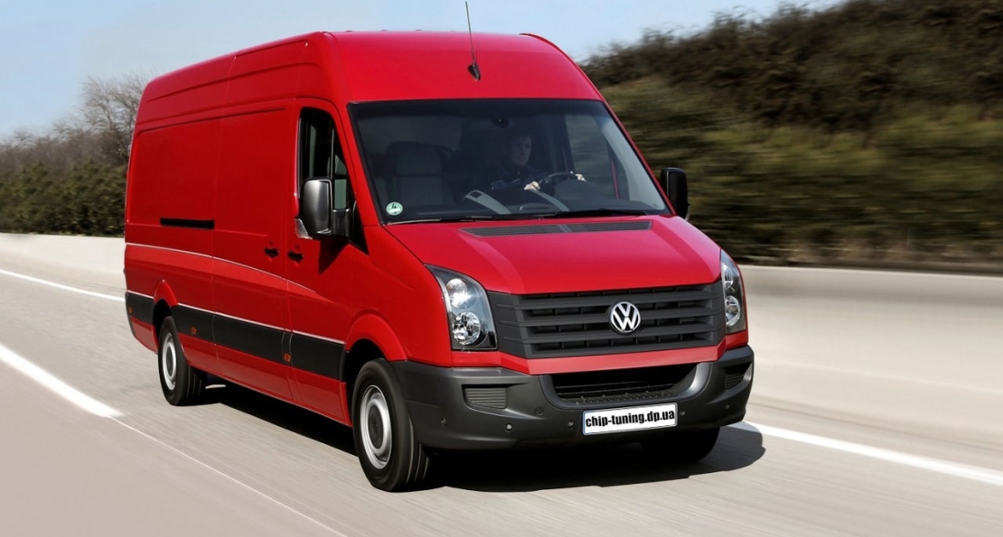 Чіп тюнінг VW Crafter 2.0 BiTDi, DPF, EGR, TVA, Lambda off
