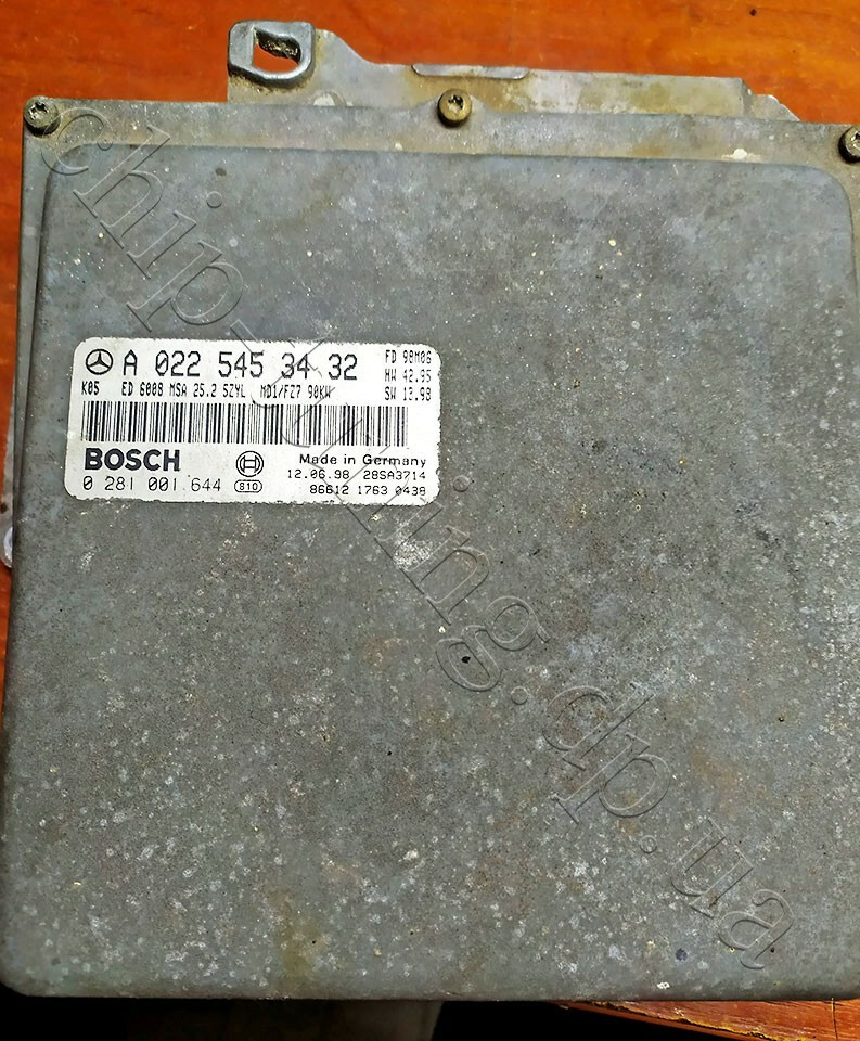 Chiptuning Engine Mercedes Benz 312D 6
