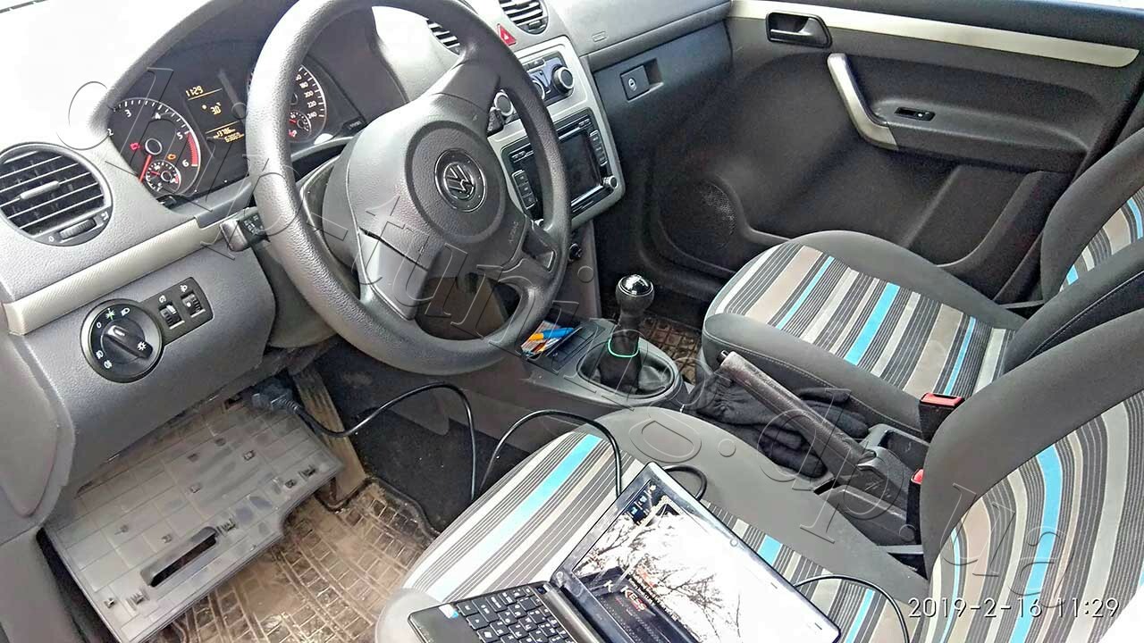 Прошивка автомобиля Volkswagen Caddy